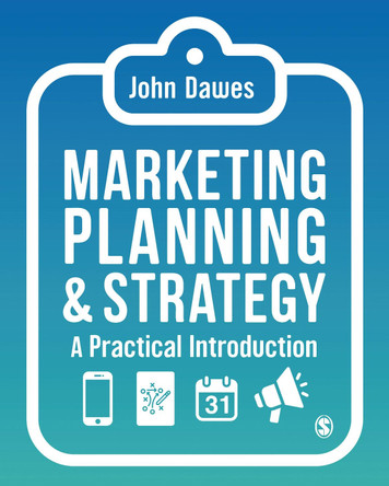 Marketing Planning & Strategy: A Practical Introduction by John Dawes 9781529760132