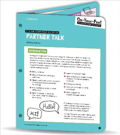 The On-Your-Feet Guide to Partner Talk by Shirley J. Holmes Clarke 9781544377988