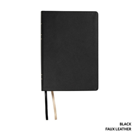 Lsb Inside Column Reference, Paste-Down Black Faux Leather by Steadfast Bibles 9781636641874