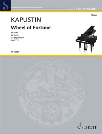 Wheel of Fortune Op. 112 Piano Solo by Nikolai Kapustin 9781705162095