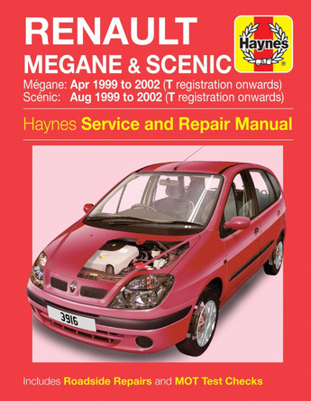 Renault Megane & Scenic 99-02 by Haynes Publishing 9781785210051