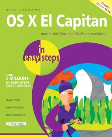 OS X El Capitan in easy steps by Nick Vandome 9781840786958