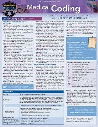 Medical Coding: a QuickStudy Laminated Reference Guide by Shelley C Safian 9781423236535