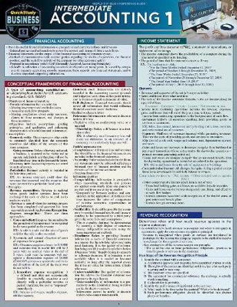 Intermediate Accounting 1: A Quickstudy Laminated Reference Guide by Michael P Griffin 9781423239840