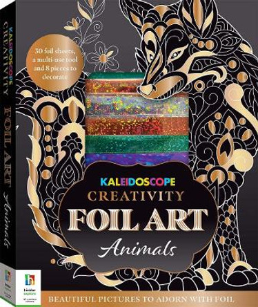 Kaleidoscope Creativity Foil Art Animals by Hinkler Pty Ltd 9781488949043