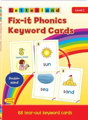 Fix-it Phonics - Level 1 - Keyword Cards (2nd Edition) by Lisa Holt 9781782482895