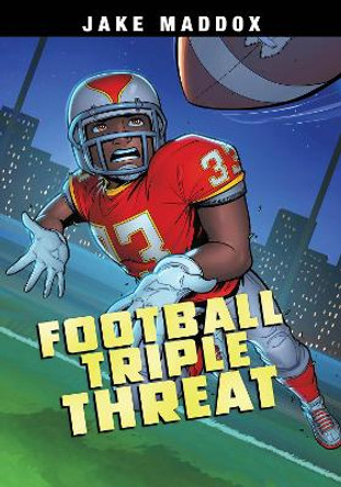 Football Triple Threat by Jake Maddox 9781666353440
