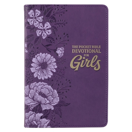 Pocket Bible Devotional for Girls Faux Leather by Christianart Gifts 9781639521364