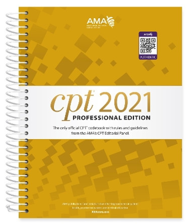 CPT 2021 Professional Edition by American Medical Association 9781640160491