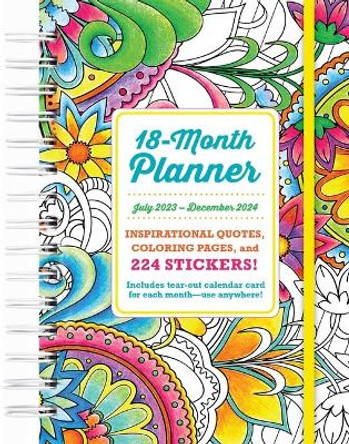 2024 Coloring Planner by Editors of Thunder Bay Press 9781667204451