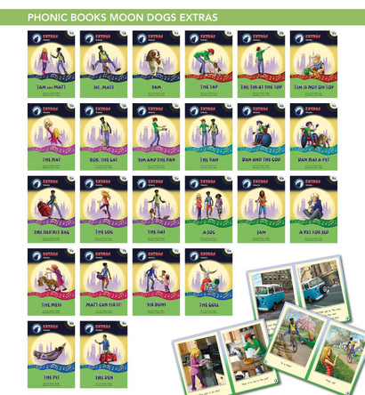 Phonic Books Moon Dogs Extras: Decodable Phonic Books for Catch Up (Alternative Vowel Spellings) by Phonic Books 9781783693375