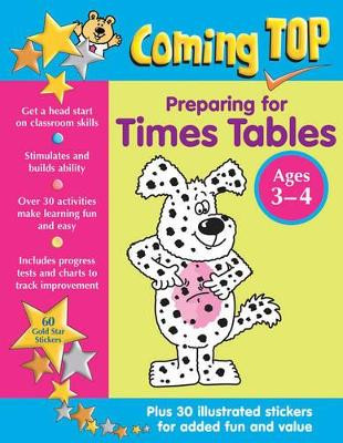 Coming Top: Preparing for Times Tables - Ages 3-4 by Louisa Somerville 9781861476852