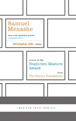 Samuel Menashe: New and Selected Poems: (American Poets Project #17) by Samuel Menashe 9781931082853