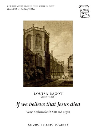 If we believe that Jesus died by Louisa Bagot 9780193708013