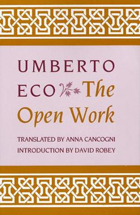 The Open Work by Umberto Eco 9780674639768