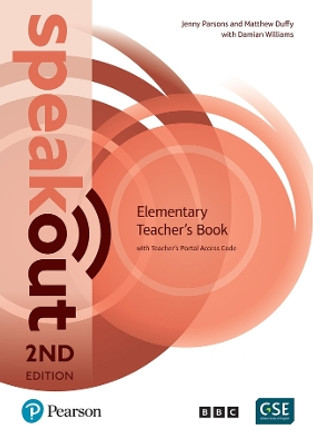 Speakout 2nd Edition Elementary Teacher's Book with Teacher's Portal Access Code by Jenny Parsons 9781292423258