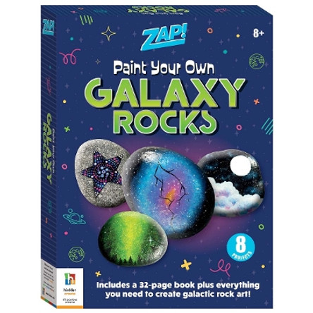 Zap! Paint Your Own Galaxy Rocks by Hinkler Pty Ltd 9781488953873