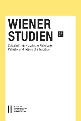 Zeitschrift Fur Klassische Philologie, Patristik Und Lateinische Tradition by Kurt Smolak 9783700181408