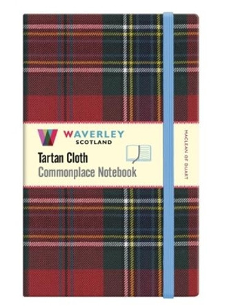 Maclean of Duart:: Large Waverley Genuine Tartan Cloth Commonplace Notebook (21cm x 13cm) by Ron Grosset 9781849344890