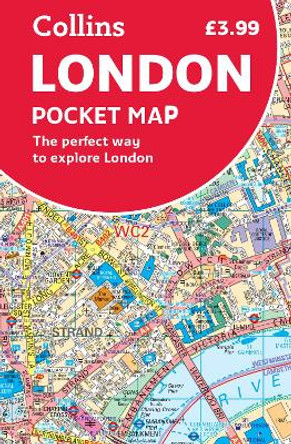 London Pocket Map by Collins Maps 9780008370015
