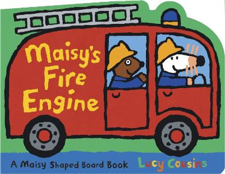 Maisy's Fire Engine: A Maisy Shaped Board Book by Lucy Cousins 9780763642525