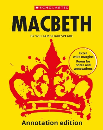 Macbeth: Annotation-Friendly Edition by William Shakespeare 9780702319587