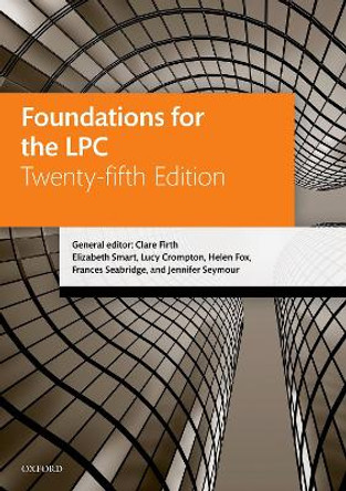 Foundations for the LPC by Clare Firth 9780192844279