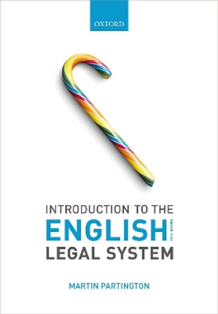 Introduction to the English Legal System by Martin Partington 9780198852926