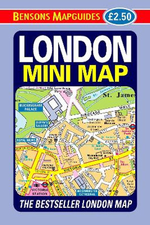 London Mini Map by Bensons Mapguides 9781898929628