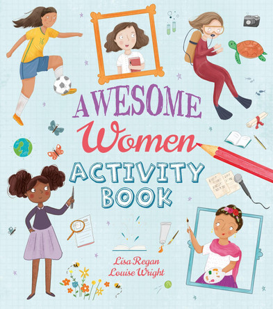 Awesome Women Activity Book by Lisa Regan 9781789508154