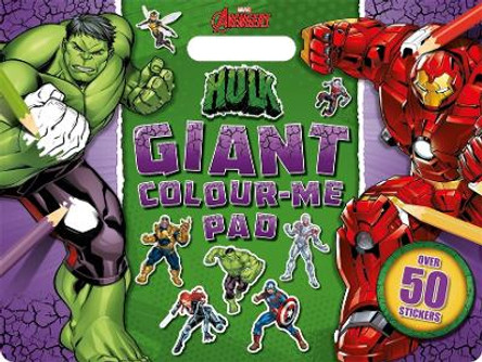 Marvel Avengers Hulk: Giant Colour Me Pad by Marvel Entertainment International Ltd 9781837951123