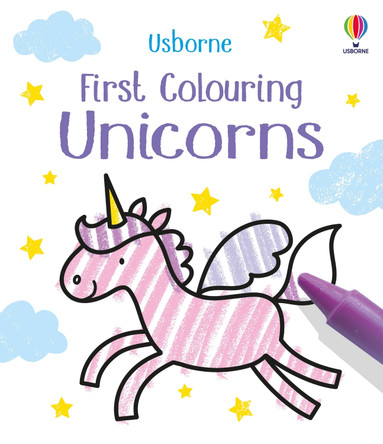 First Colouring Unicorns by Jenny Brown 9781474995603