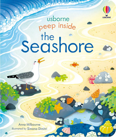 Peep Inside the Seashore by Anna Milbourne 9781474943611