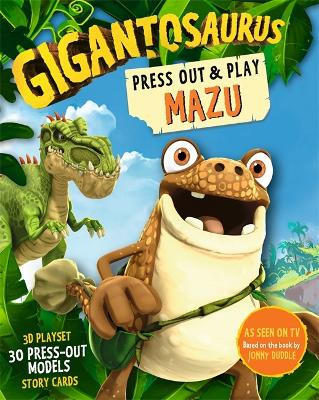 Gigantosaurus: Press Out and Play MAZU by Cyber Group Studios 9781800780408