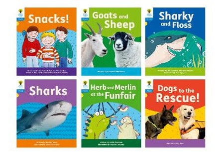 Oxford Reading Tree: Floppy's Phonics Decoding Practice: Oxford Level 3: Mixed Pack of 6 by Paul Shipton 9781382030472