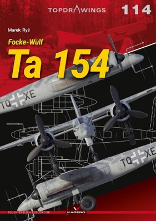 Focke-Wulf Ta 154 by Marek Rys 9788366673410