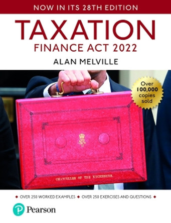 Taxation Finance Act 2022, 28th edition (Book) by Alan Melville 9781292439532