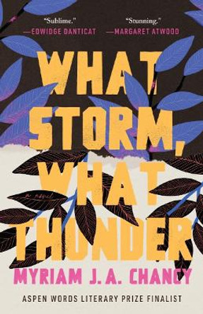 What Thunder What Storm by Myriam J.A. Chancy 9781953534385