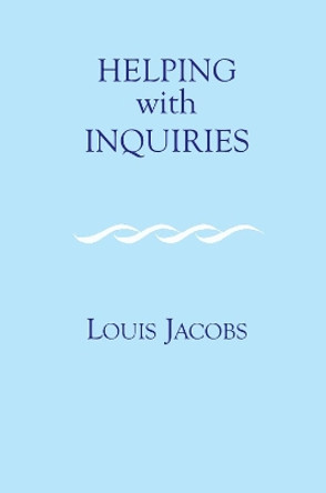 Helping with Inquiries by Louis Jacobs 9781803710174