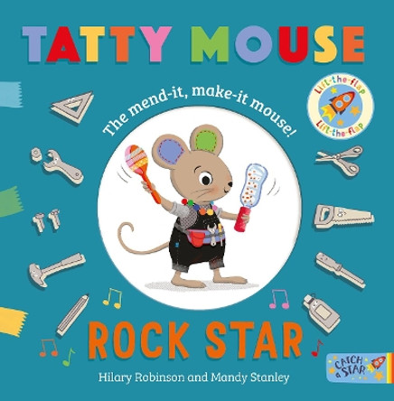 Tatty Mouse Rock Star by Hilary Robinson 9781913639914