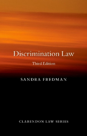 Discrimination Law by Sandra Fredman FBA KC 9780198859277