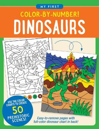 Color-By-Number! Dinosaurs by Martha Zschock 9781441341563