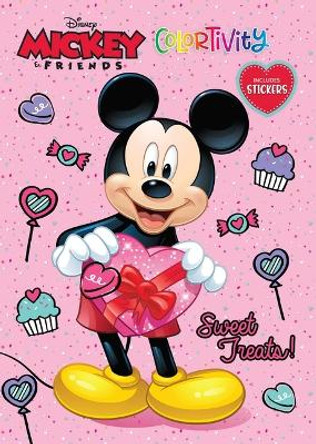 Disney Mickey: Sweet Treats: Colortivity with Stickers by Editors of Dreamtivity 9781645883357