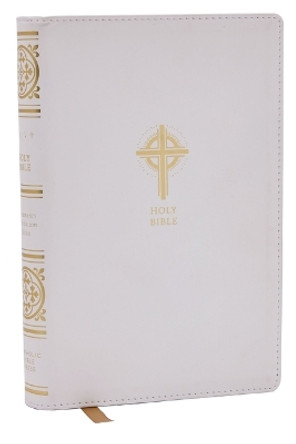 NRSVCE Sacraments of Initiation Catholic Bible, White Leathersoft, Comfort Print by Catholic Bible Press 9781400337606