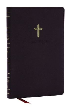 KJV Holy Bible, Ultra Thinline, Black Leathersoft, Red Letter, Comfort Print by Thomas Nelson 9781400338320