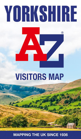 Yorkshire A-Z Visitors Map by A-Z maps 9780008604417