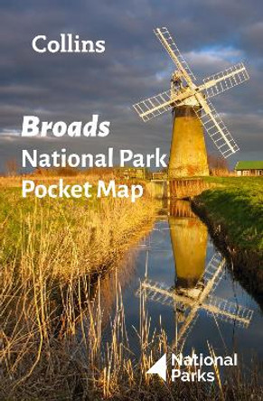 Broads National Park Pocket Map by National Parks UK 9780008439156