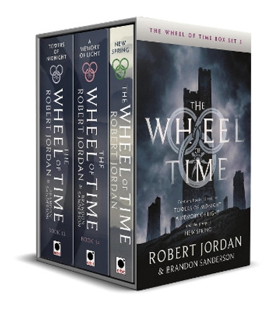 The Wheel of Time Box Set 5: Books 13, 14 & prequel (Towers of Midnight, A Memory of Light, New Spring) by Robert Jordan 9780356518886