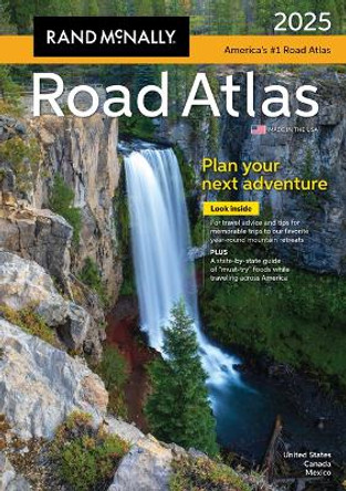 Rand McNally 2025 Road Atlas by Rand McNally 9780528027581