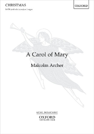 A Carol of Mary by Malcolm Archer 9780193535503